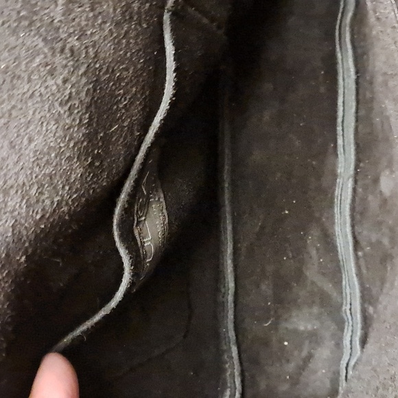 Pulicati Black Pebbled Leather Crossbag Handbag Luxury Timeless Classic - Picture 7 of 9